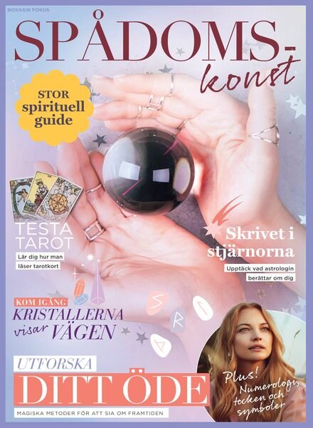 Spadomskonst – Augusti 2023 Cover