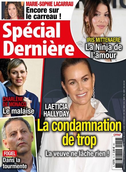 Special Derniere – Aout-Septembre-Octobre 2024 Cover