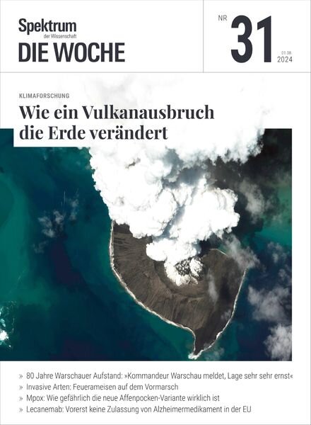Spektrum Die Woche – 1 August 2024 Cover