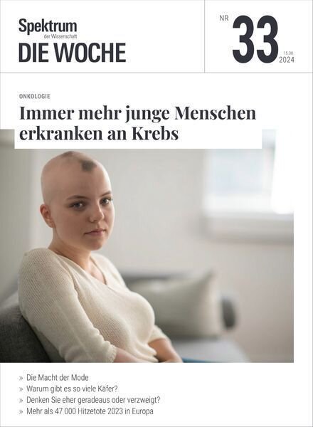 Spektrum Die Woche – 15 August 2024 Cover