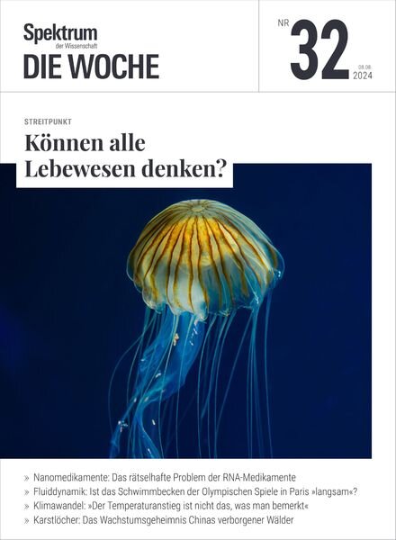 Spektrum Die Woche – 8 August 2024 Cover
