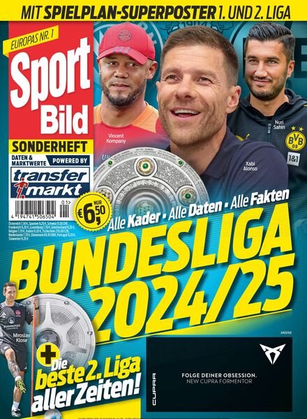 Sport Bild Sonderheft – 2 August 2024 Cover