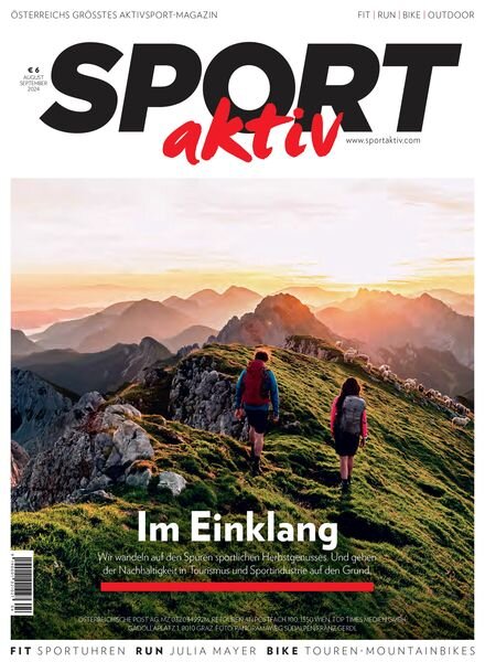 SPORTaktiv – 1 August 2024 Cover