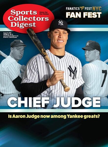 Sports Collectors Digest – August 15 2024 Cover