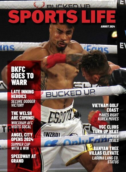 Sports Life Magazine – August 2024 Cover