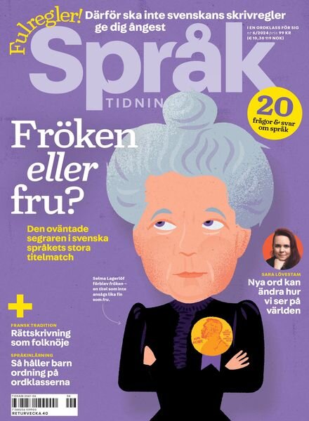 Spraktidningen – Augusti 2024 Cover