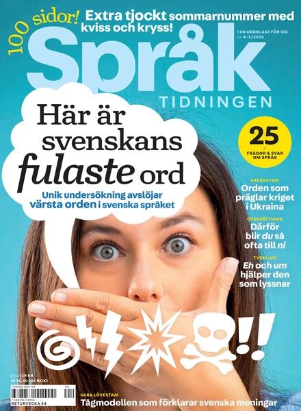 Spraktidningen – Juni 2024 Cover