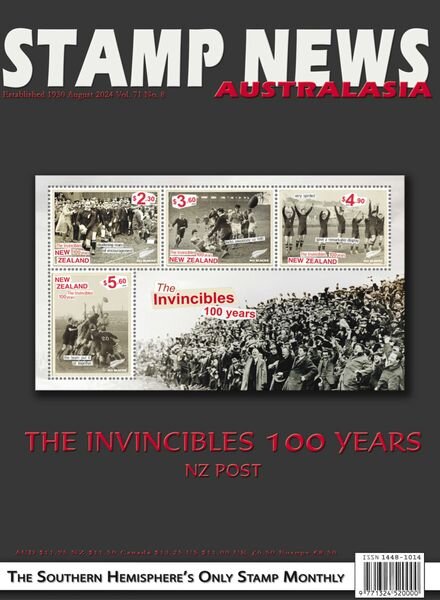 Stamp News Australia – August 2024 Cover