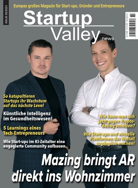 Startup Valley – Nr 3 2024 Cover