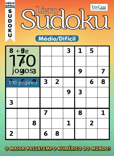 Sudoku Numeros e Desafios – 9 Agosto 2024 Cover