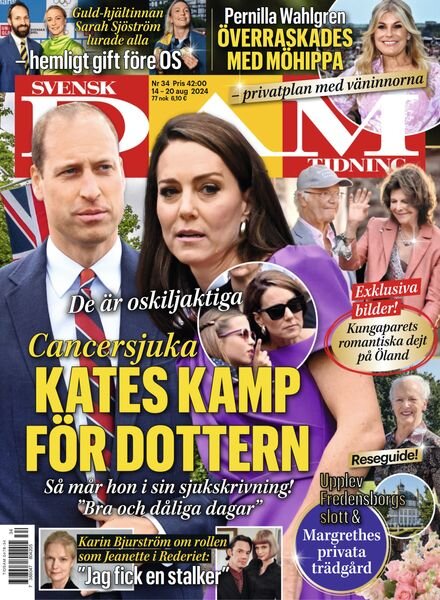 Svensk Damtidning – 12 Augusti 2024 Cover