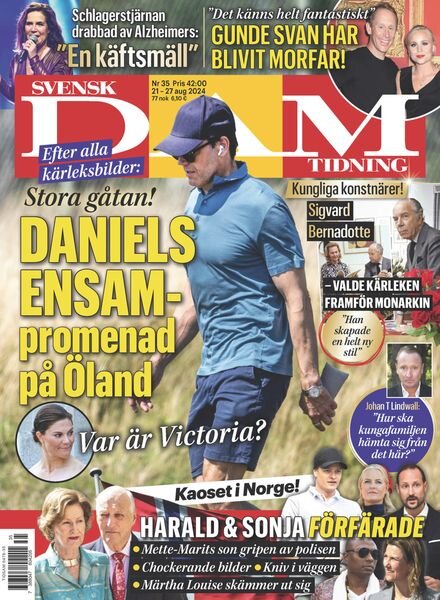 Svensk Damtidning – 19 Augusti 2024 Cover