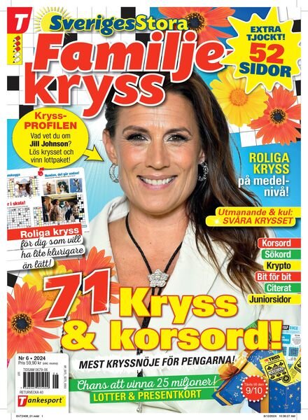 Sveriges Stora – 21 Augusti 2024 Cover