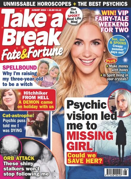 Take a Break Fate & Fortune – August 2024 Cover