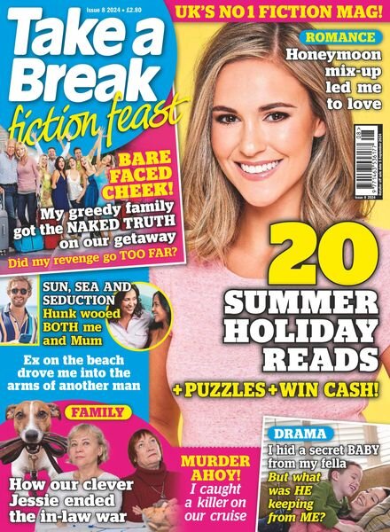 Take a Break Fiction Feast – August 2024 Cover
