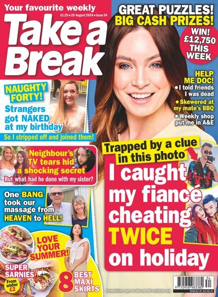 Take a Break Weekly – 22 August 2024 Cover