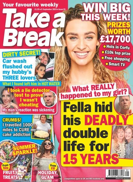 Take a Break Weekly – 29 August 2024 Cover