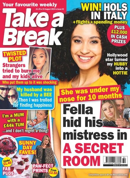 Take a Break Weekly – 8 August 2024 Cover