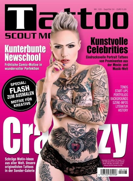 Tattoo-Scout – September-Oktober 2024 Cover