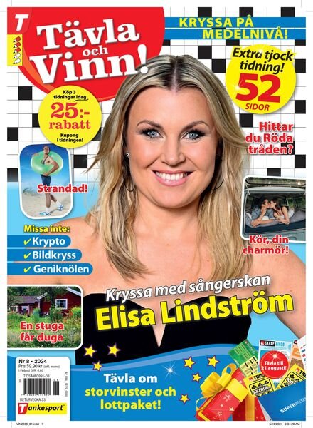Tavla & Vinn – Juli 2024 Cover