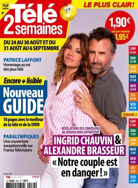 Tele 2 Semaines – 24 Aout 2024 Cover