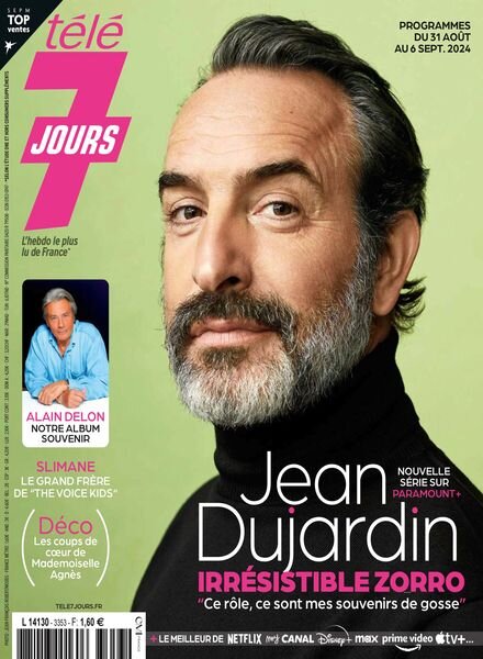 Tele 7 Jours – 26 Aout 2024 Cover