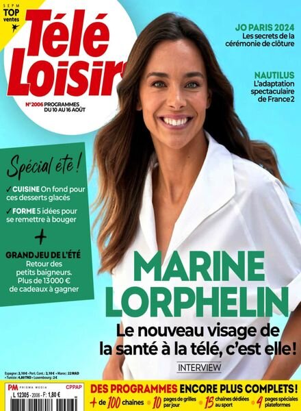 Tele Loisirs – 5 Aout 2024 Cover
