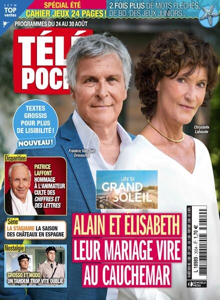 Tele Poche – 19 Aout 2024 Cover