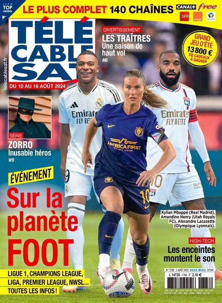 Telecable Sat Hebdo – 5 Aout 2024 Cover