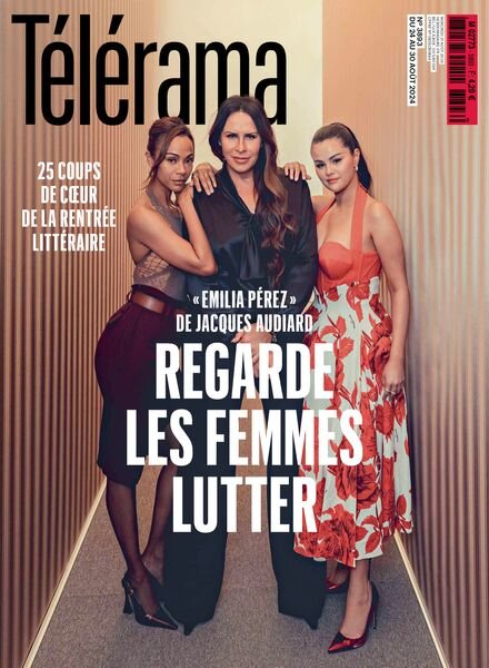 Telerama Magazine – 21 Aout 2024 Cover