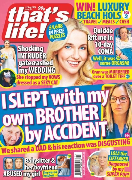 that’s life! UK – 15 August 2024 Cover
