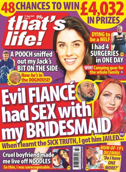 that’s life! UK – 8 August 2024 Cover
