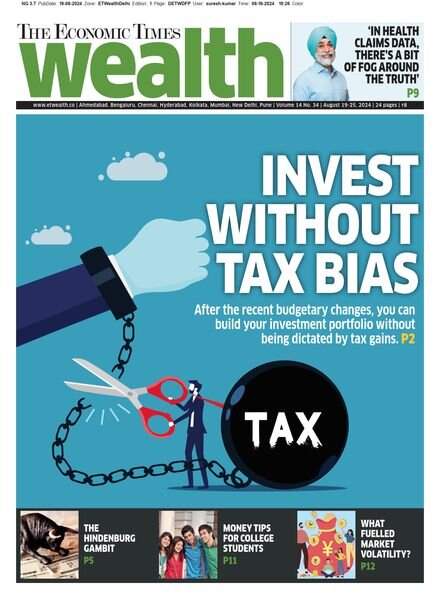 The Economic Times Wealth – August 19 2024 Cover