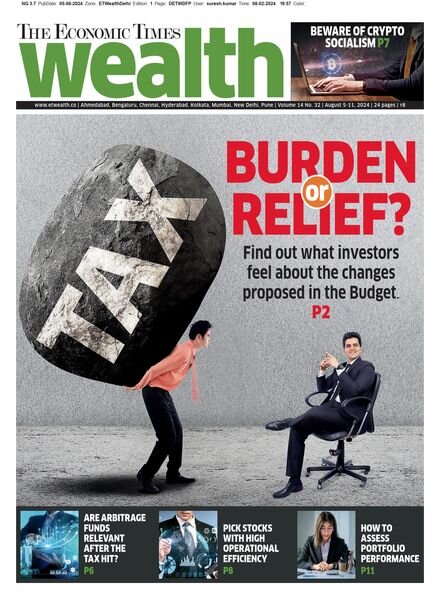 The Economic Times Wealth – August 5 2024 Cover