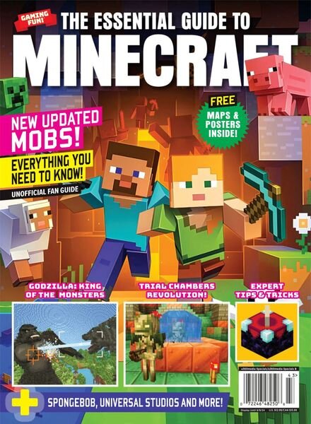 The Essential Guide to Minecraft – New Updated Mobs, Everything You Need To Know 2024 Cover