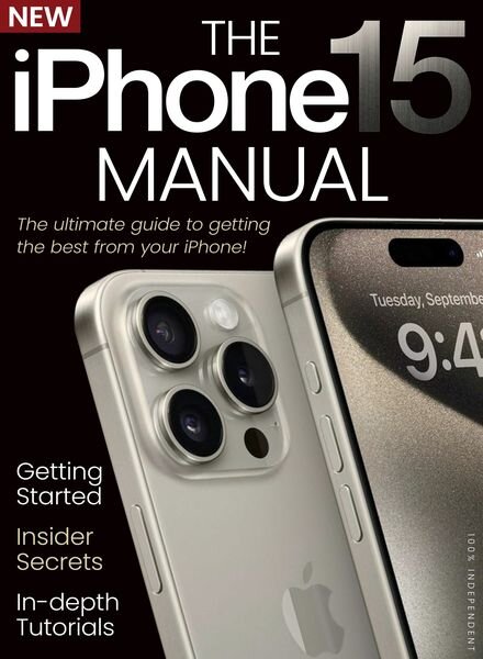 The iPhone 15 Manual – August 2024 Cover