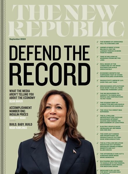 The New Republic – September 2024 Cover