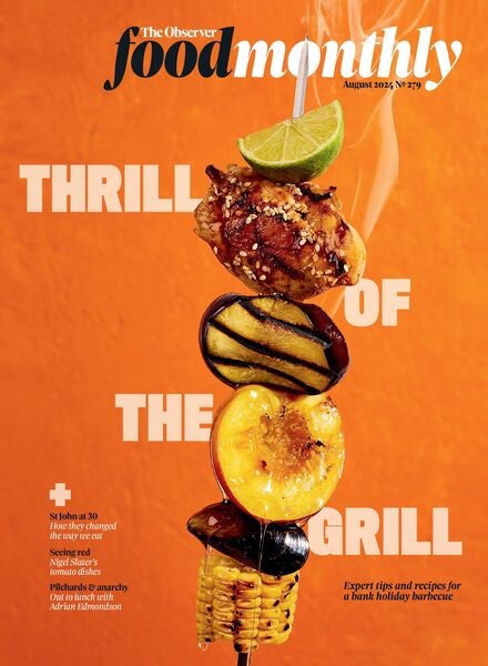 The Observer Food Monthly – 18 August 2024 Cover