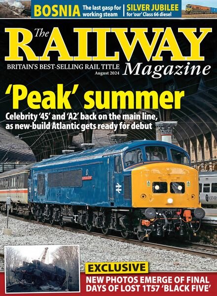 The Railway Magazine – August 2024 Cover