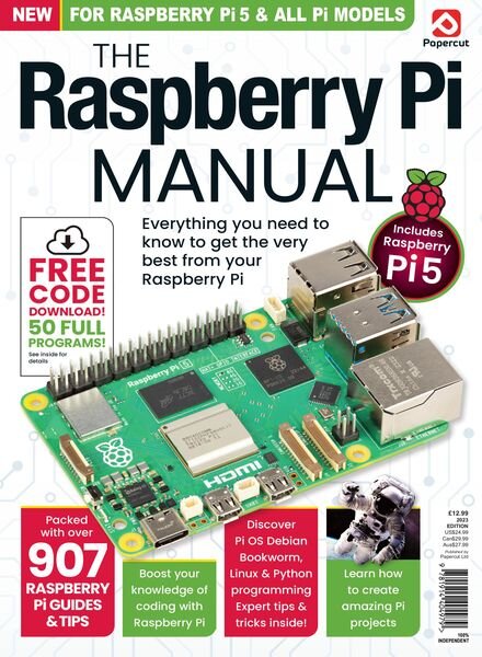The Raspberry Pi Manual – August 2024 Cover