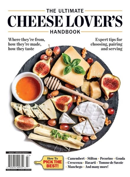 The Ultimate Cheese Lover’s Handbook 2024 Cover