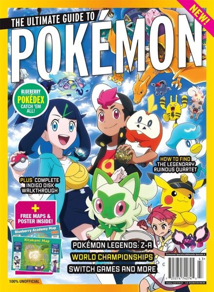 The Ultimate Guide to Pokemon – Blueberry Pokedex 2024 Cover