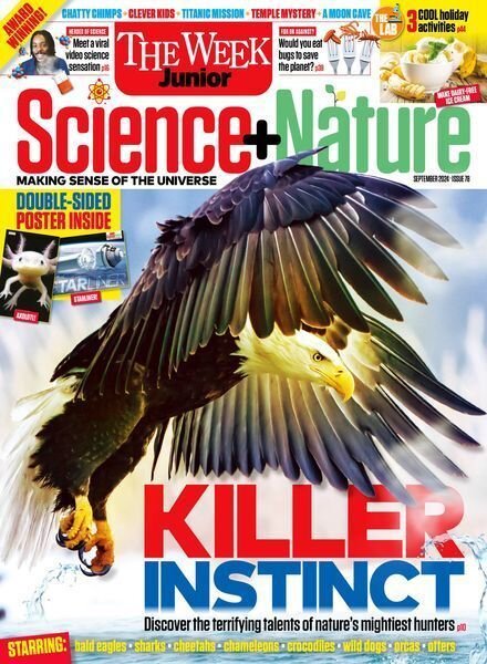 The Week Junior Science+Nature UK – September 2024 Cover