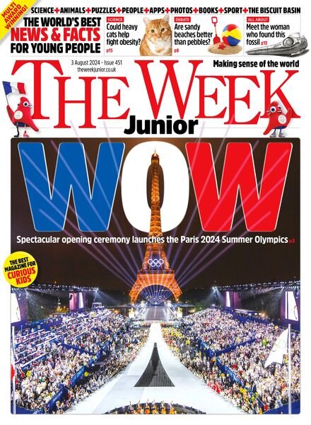 The Week Junior UK – Issue 451 – 3 August 2024 Cover