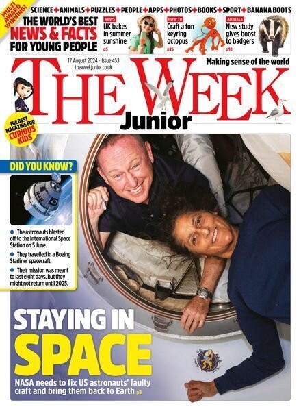 The Week Junior UK – Issue 453 – 17 August 2024 Cover