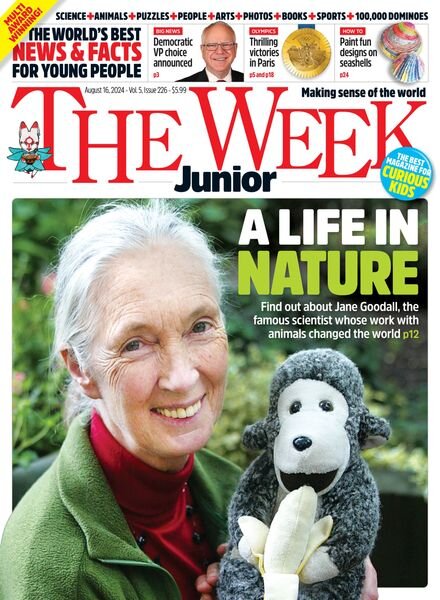 The Week Junior USA – August 16 2024 Cover