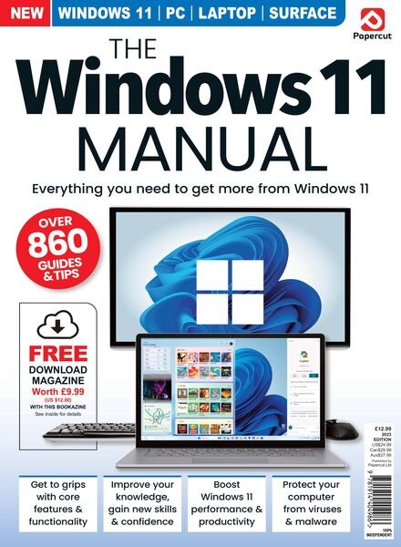 The Windows 11 Manual – August 2024 Cover