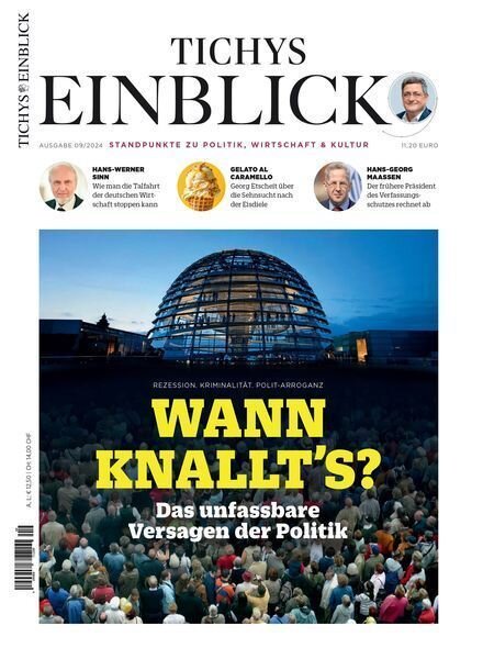 Tichys Einblick – September 2024 Cover