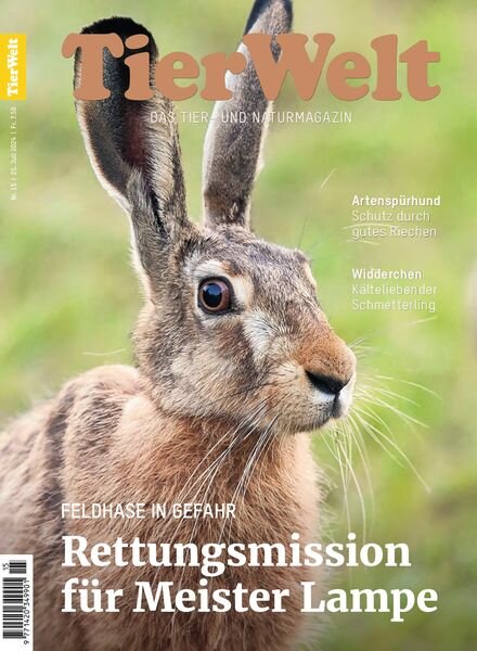 TierWelt – 27 Juli 2024 Cover