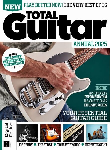 Total Guitar Annual – Volume 8 2025 – August 2024 Cover